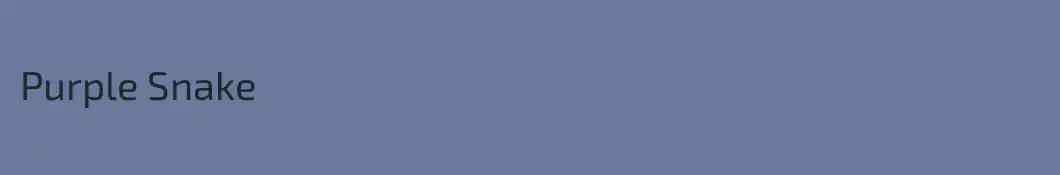 Purple Snake